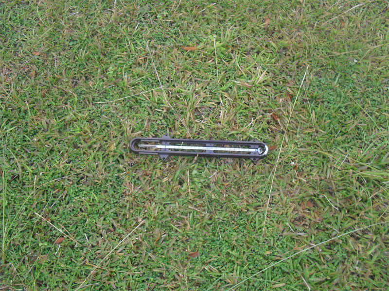 Grass minimum thermometer